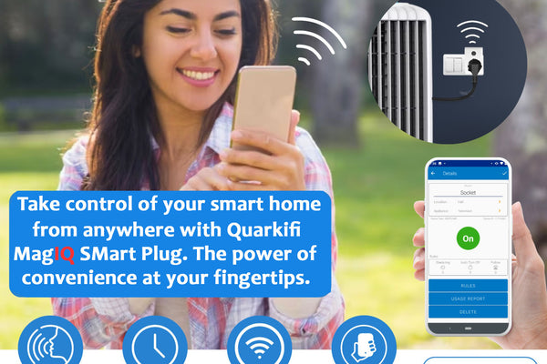 Quarkifi MagIQ Smart Plug Brings Home Automation to Your Fingertips